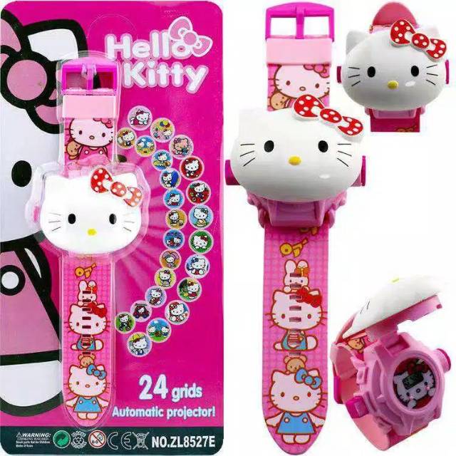 CHILDRENS WATCH LASER PROJECTOR (LED) DIGITAL HEAD