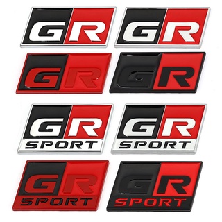 สติ๊กเกอร์โลโก้ Gr สําหรับติดตกแต่งรถยนต์ Toyota GR Sticker