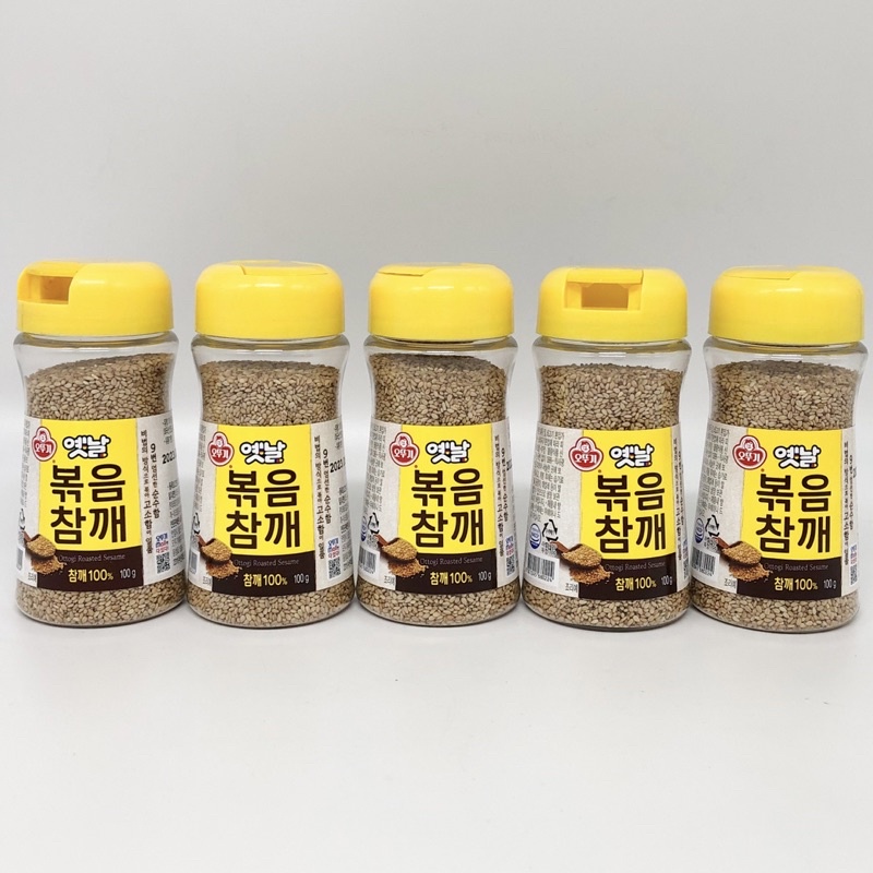 🔥 งาขาวคั่วเกาหลี 🔥 Ottogi Roasted Sesame 100g 200g งาขาวคั่ว 볶음참깨 งาขาว งาขาวเกาหลี งาคั่ว