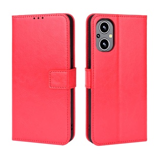 เคสสำ OPPO Reno8 Z 5G Case Flip PU Leather Phone Casing OPPO Reno 8Z Reno8Z 5G คสโทรศัพท์มือถือ Back Cover