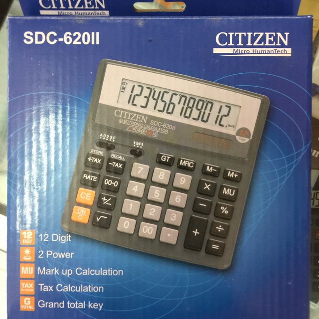 เครื่องคิดเลข Citizen SDC-620II