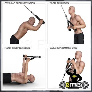 เชือกเล่นหลังแขน - Tricep Rope