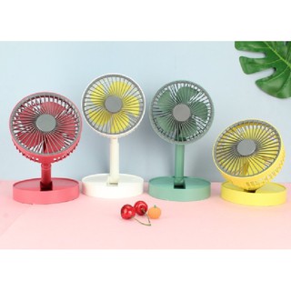 พัดลม mini P9 usbfan fan พัดลมพกพา พัดลมมินิน้อง P9 รุ่นใหม่สีสันสดใส พกพาสะดวก พับได้