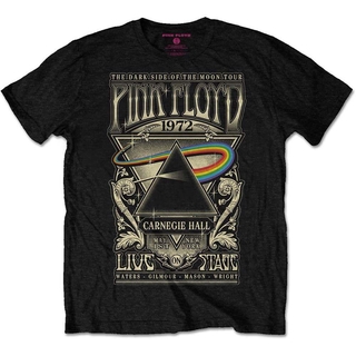 PINK FLOYD Carnegie Hall Dark Side Of The Moon เสื้อยืดทัวร์ (ทั้งหมด) อย่างเป็นทางการ