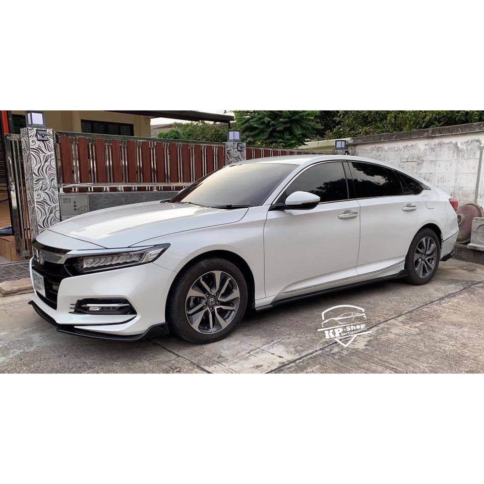 Honda Accord G10 ชุดแต่งลิ้นข้าง Carbon ดำเงา