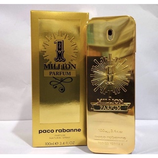 น้ำหอม Paco Rabanne 1 Million for Men Parfum 100 ml. *กล่องขาย* 【ของแท้ 100 % 】ส่งฟรี 📦🛵🚚📦🛵🚚