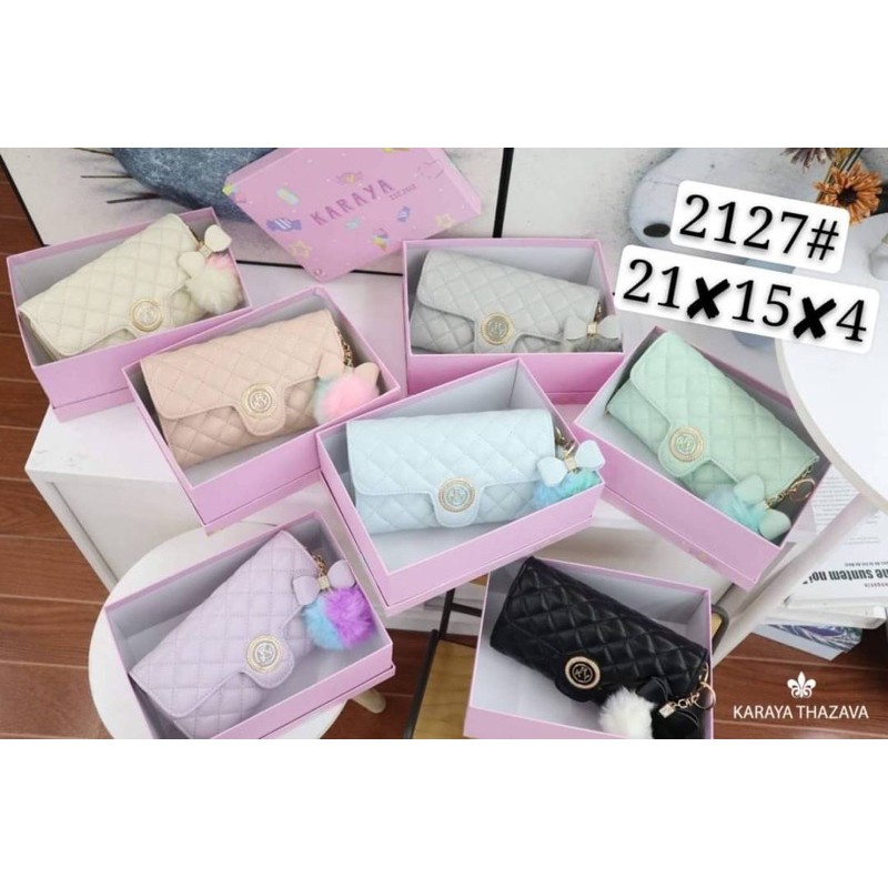 กระเป๋าครัช KARAYA 💢 ราคา360บาท 💢‼️(ราคาป้าย1,190)