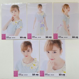 Akb48 Netshop Sahimazaki Haruka Paruru 😍🍎 set (5ใบ)