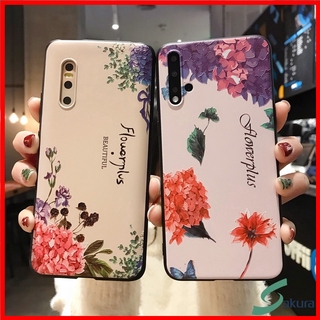 เคส ดอกไม้ Samsung A72 A52 A32 A12 A51 A71 S20Ultra S10 S9 S8Plus Note10 9 8Plus A7 2018 A50 A70 A10 A20 A30 A40 A60 A30s A50s M10 M40 กันกระแทก G 498