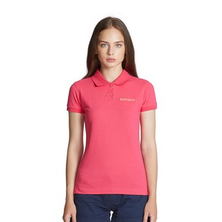 BODY GLOVE Basic Series Women Polo  โปโลผู้หญิง สีบอกโดว์ Bordeaux