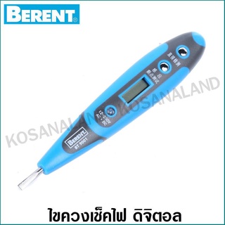 Berent ไขควงเช็คไฟ ดิจิตอล ขนาด 3.5 x 140 มม. รุ่น BT9001 ( Digital Test Pencil )