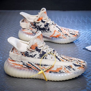 รองเท้าผู้ชาย。รองเท้ามะพร้าว。 คู่รองเท้าคู่ 2021 Autumn Mens Blyable Flying Coconut Shoes 350 รองเท้าผู้ชายแฟชั่นกีฬ