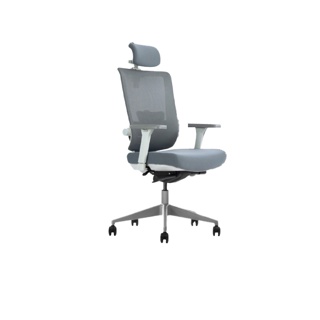 [ส่งฟรี ผ่อน0% ลดเพิ่ม350] ERGONOMATE เก้าอี้สำนักงาน เก้าอี้เพื่อสุขภาพ เบาะผ้า สไลด์เข้า-ออกได้ พนักพิงเอน 110° ล็อคได้ ที่พักแขน ปรับ 4D Lumbar Support เก้าอี้ทำงาน เก้าอี้ผู้บริหาร
