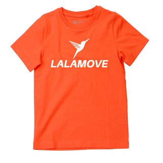 【cotton Tshirts👕】เสื้อยืด คอกลม เสื้อแฟชั่น แนวสตรีท ผ้านุ่มใส่สบาย LALAMOVE T SHIRT 001