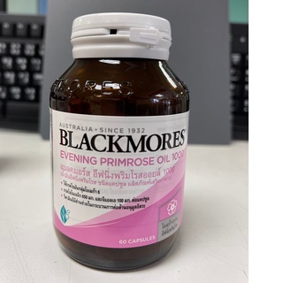 Blackmores Evening Primrose Oil 1000 แพคเกจใหม่ 60 แคปซูล