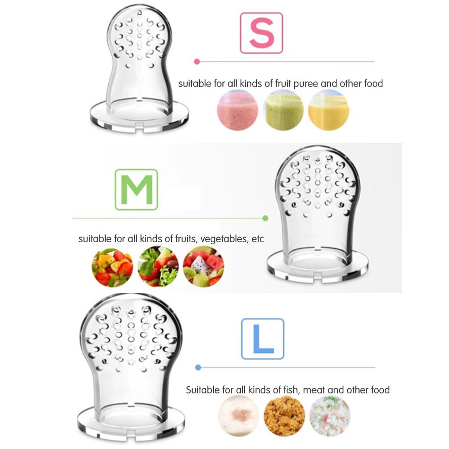 ช้อนป้อนข้าวเด็กชุด กินข้าว 8in1 ช้อนซิลิโคนปลายนิ่ม ขวดป้อนอาหารเหลว จุกซิลิโคนผลไม้ เด็ก 6 เดือน+ - รูปที่ 7
