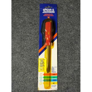 ไขควงปากแบนแกนเหลี่ยม 100x6 mm SPEAR &amp; JACKSON ENGLAND