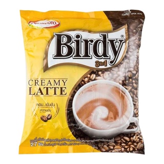 เบอร์ดี้ กาแฟปรุงสำเร็จ ชนิดผง 3in1 ครีมมี ลาเต้ 15.5กรัม ยกแพ็ค 27ซอง BIRDY CREAMY LATTE COFFEE