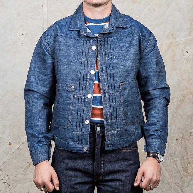 1880 triple pleat blouse jacket