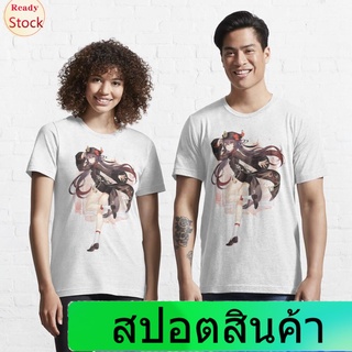 Illicit เสื้อยืดผู้ชายและผู้หญิง Hu Tao | Genshin Impact Essential T-Shirt Sports T-shirt