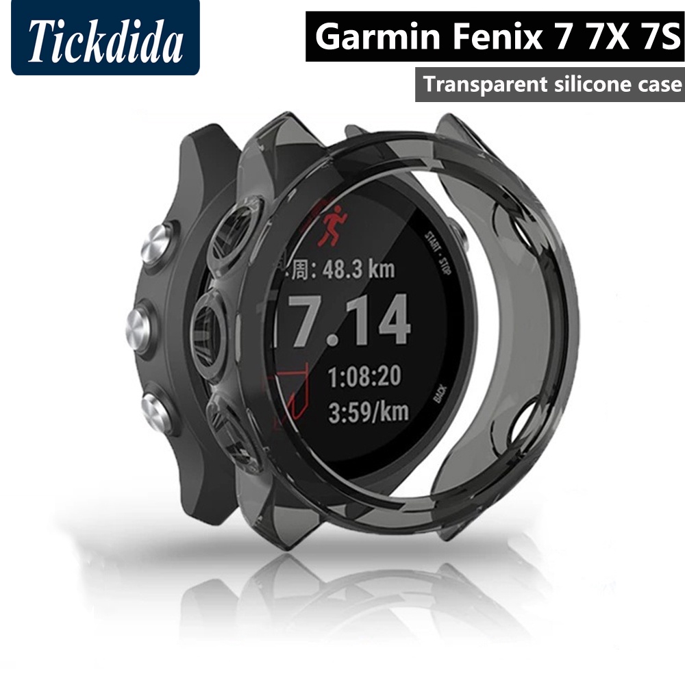 เคสซิลิโคน Tpu นิ่ม แบบใส ลาย Garmin Fenix 7 Fenix 7X 7S Fenix 6 6S Fenix 6X Fenix 5 5X 5S Plus 7X 6