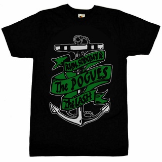 เสื้อยืดผ้าฝ้ายพิมพ์ลายขายดี เสื้อยืด พิมพ์ลาย Pogues The Rum Sodomy And The Lash สําหรับผู้ชาย