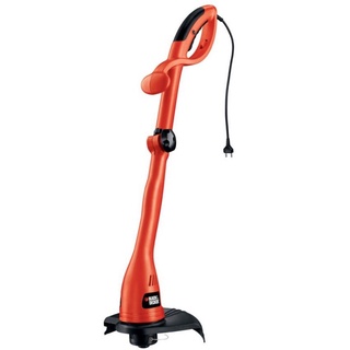 🔥แนะนำ!! เครื่องเล็มหญ้าไฟฟ้า BLACK&amp;DECKER รุ่น GL300 กำลัง 300 วัตต์ สีส้ม - ดำ 🚚พิเศษ!!✅