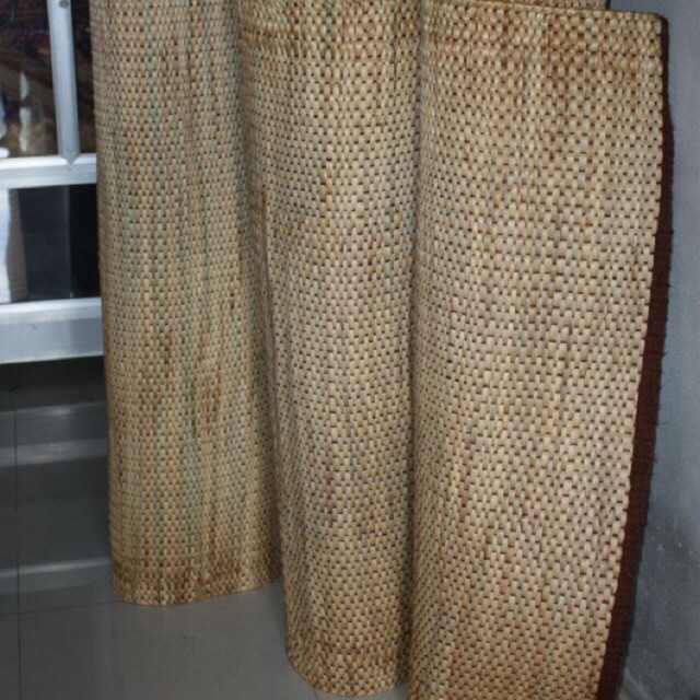 ส่งฟรี🧺(สั่งทอได้ทุกขนาด)ทอตามคิว เสื่อสานผักตบชวา - รูปที่ 2