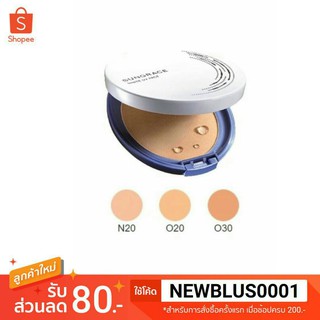 Covermark sungrace white uv pact ซันเกรส แป้งผสมรองพื้น แป้งพัฟเนื้อละเอียด 12 กรัม