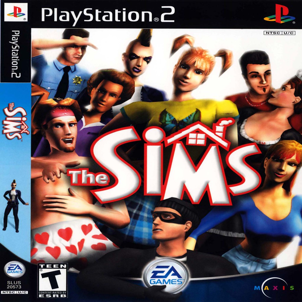 GAME PS2 The Sims [USA] [PS2 DVD]