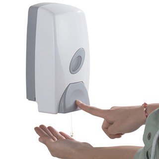 ABS Manual Soap Dispenser Press Soap Pump Wall-Mounted  Dispenser For Home Hospital Hotel Bathroom