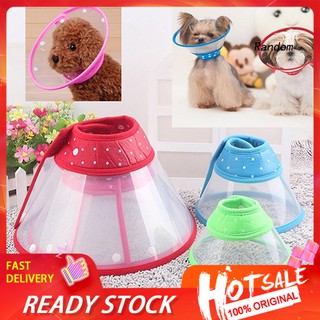 ✽RAN✽Puppy Pet Dog Cat Comfy Cone Neck Collar Anti-Bite Medical Recovery Protection