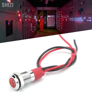 ShiZi 8Mm ไฟ Led กันน้ําไฟกระพริบไฟกระพริบพร้อมสายเคเบิล