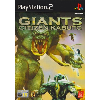 Giants Citizen Kabuto ps2 แผ่นไรท์ แผ่นเกมPS2 เกมเพทู แผ่นplay2 ps2
