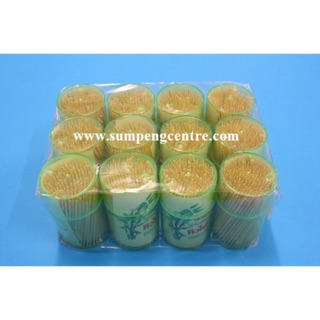 ไม้จิ้มฟัน แพ็คกลาง (1 แพค - 12 กระปุก) Medium pack toothpic…