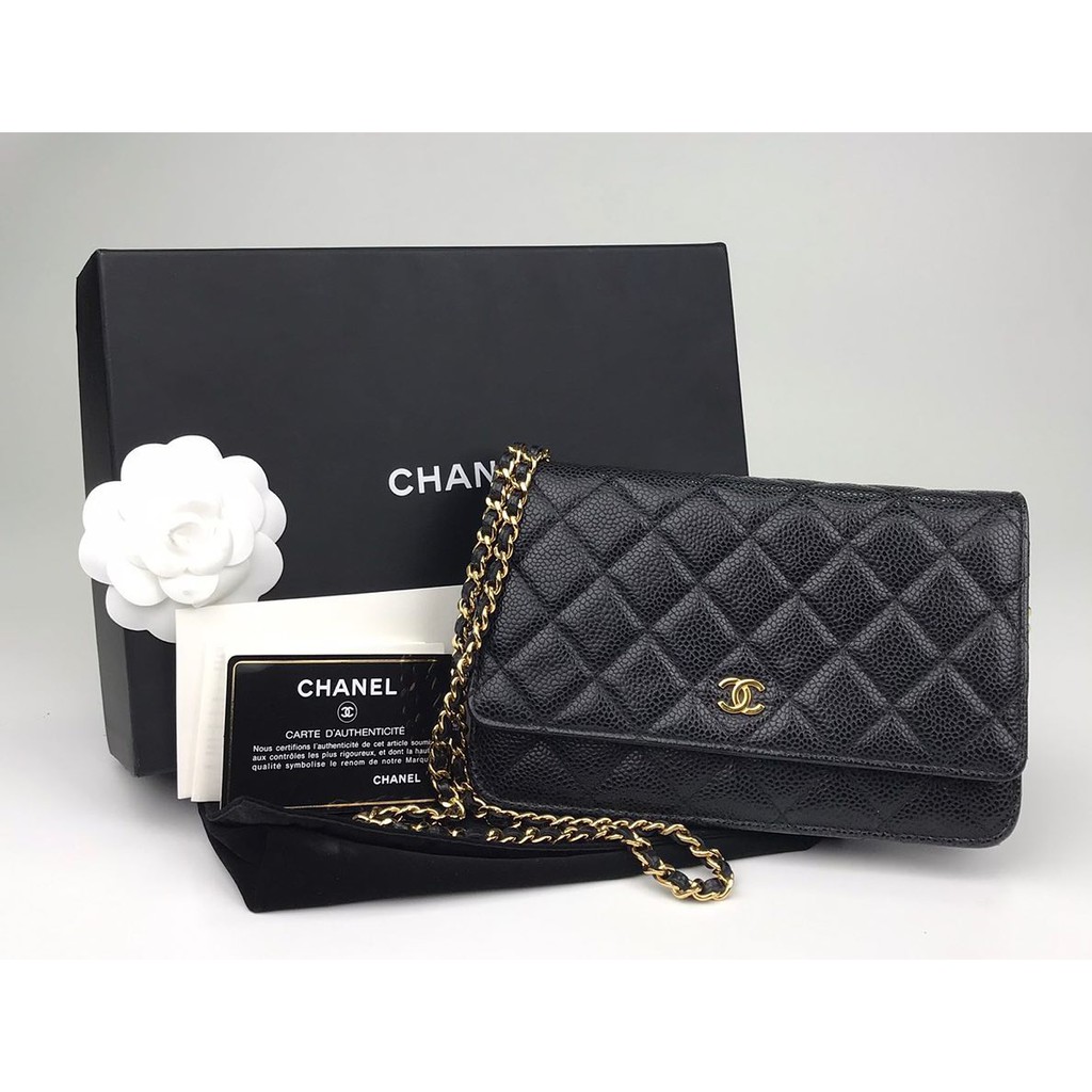 Chanel WOC Caviar GHW Holo24