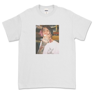 เสื้อยืด พิมพ์ลายเพลง Lil PEEP RAP TEES