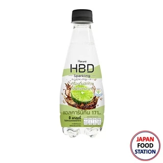 【300 ลด 20฿】HBD SPARKLING WATER NO SUGAR COLA LIME 330ML(18236) เครื่องดื่มอัดแก๊สไม่มีน้ำตาล กลิ่นโคล่า 12 ขวด