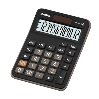 เครื่องคิดเลข สีเงิน คาสิโอ MX-120B Casio Silver Calculator MX-120B