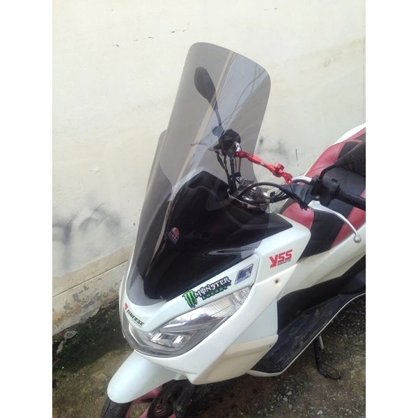 ชิวหน้าแต่ง  PCX150 ปี14-17 ตัวกลาง เตาแก๊ส ทรง givi forza thumbnail 4