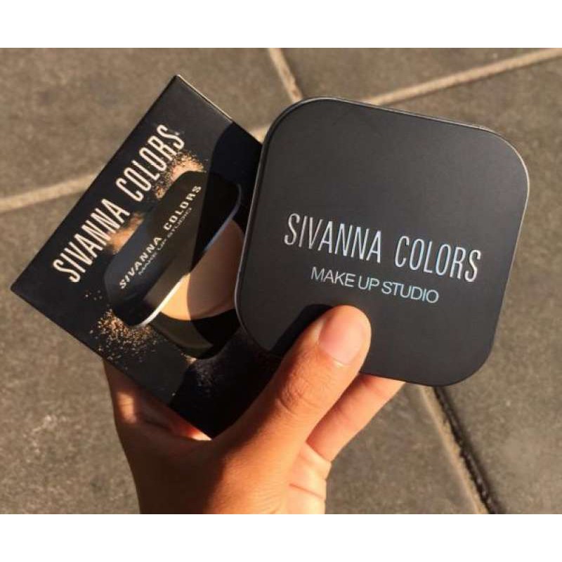 SIVANNA COLORS ELASTIC MOUSSE MATTE PRESSED POWDER  แป้งเนื้อดินน้ำมัน มาพร้อมเนื้อแป้งสุดบางเบา แต่