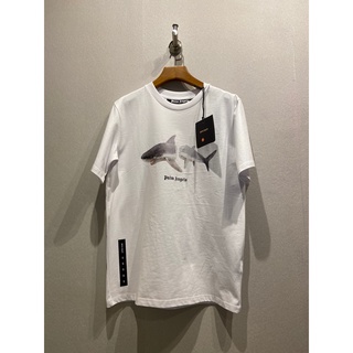 เสื้อแขนยาว ปาล์ม Shark print T-shirt มาแล้วคะ งานสวย เป๊ะสุด black label logo Size S - XL