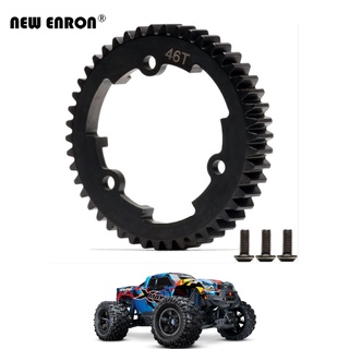 #6447 1.0 Mod Harden 45 # เหล็ก Spur Gear 46 ฟันสำหรับ RC รถ Traxxas 1/5 X-Maxx 6 S 8 S 1/7 XO-1 1/10 E-Revo 2.0 ใหม่ MAXX