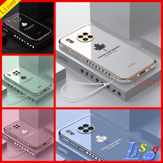 เคส Huawei Mate 30 Pro Mate 20 Pro Mate 10 Pro Mate 40 เคสโทรศัพท์มือถือ กันกระแทก ลายใบเมเปิ้ล สําหรับ FY