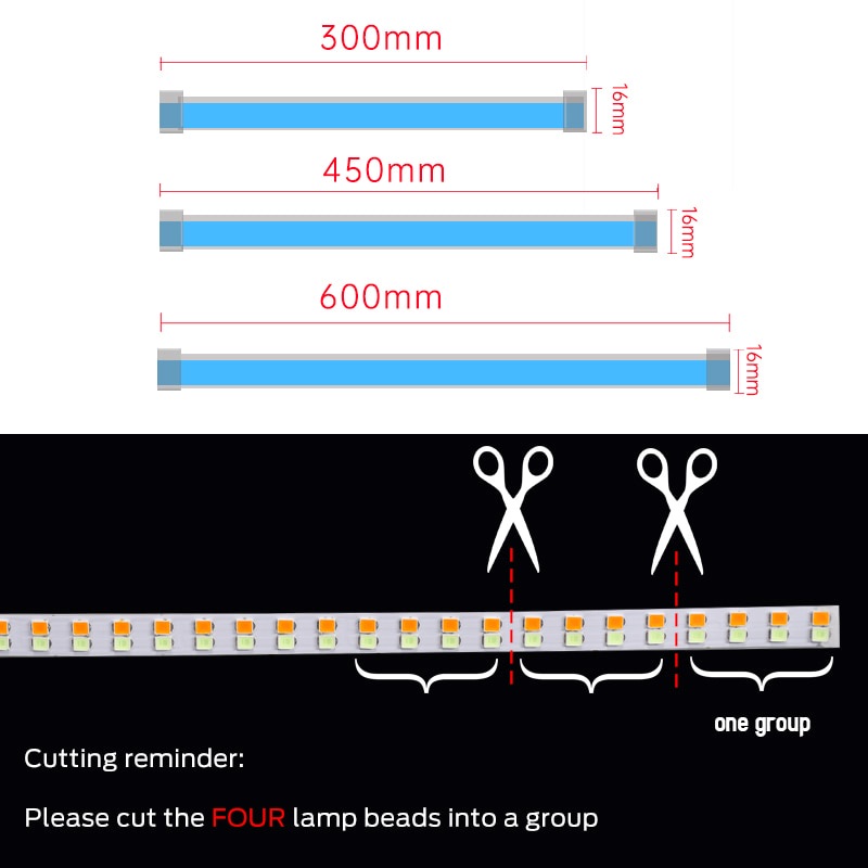 2เส้น ไฟเดย์ไลท์ พร้อมไฟเลี้ยว แบบวิ่ง30/45/60ซม.Ultrafine รถยนต์ DRL LED กลางวันไฟตัดหมอก ไฟตัดหมอก