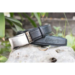 Hommes leather belt - autolock