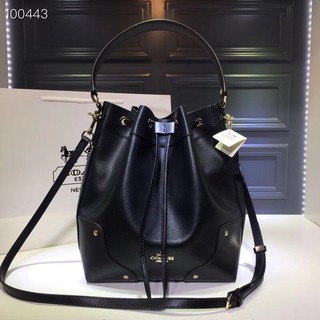 COACH 35363 ถุง Drawstring ใหม่ถังกระเป๋าสะพายกระเป๋าถือกระเป๋าบอสตันกระเป๋าสะพาย