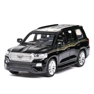 (บรรจุกล่อง) Jianyuan โมเดลรถยนต์จําลอง Cruiser Land Cruiser 1:32 SUV