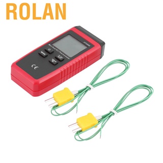 Rolan Uni-T -50 C-1300 C เครื่องวัดอุณหภูมิดิจิตอล K / J หน้าจอ Lcd ขนาดเล็ก