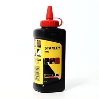 STANLEY (สแตนเล่ย์) 47-804 ชอล์กผงใส่บักเต้า 8ออนซ์ สีแดง